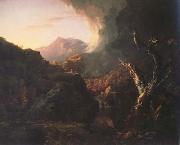 Thomas Cole Landscape with Dead Tree (mk13) oil